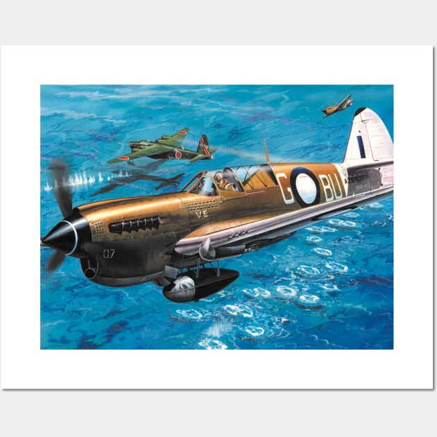 P40 Warhawk Wall Art by Aircraft.Lover